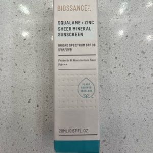 Biossance sunscreen